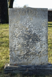 Grabstein Nummer 17 auf dem Friedhof Schwedt