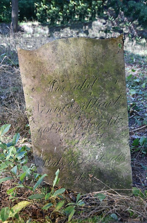 Grabstein Nummer 62 auf dem Friedhof Trzemeszno Lubuskie (Schermeisel)