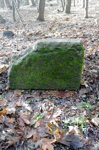 Grabstein Nummer 2 auf dem Friedhof Rzepin (Reppen)