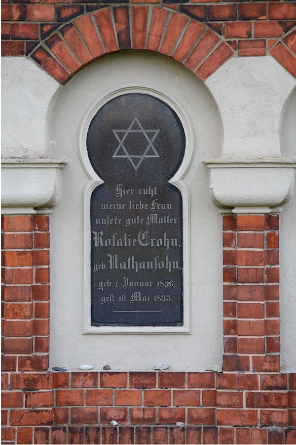 Grabstein Nummer 171 auf dem Friedhof Brandenburg