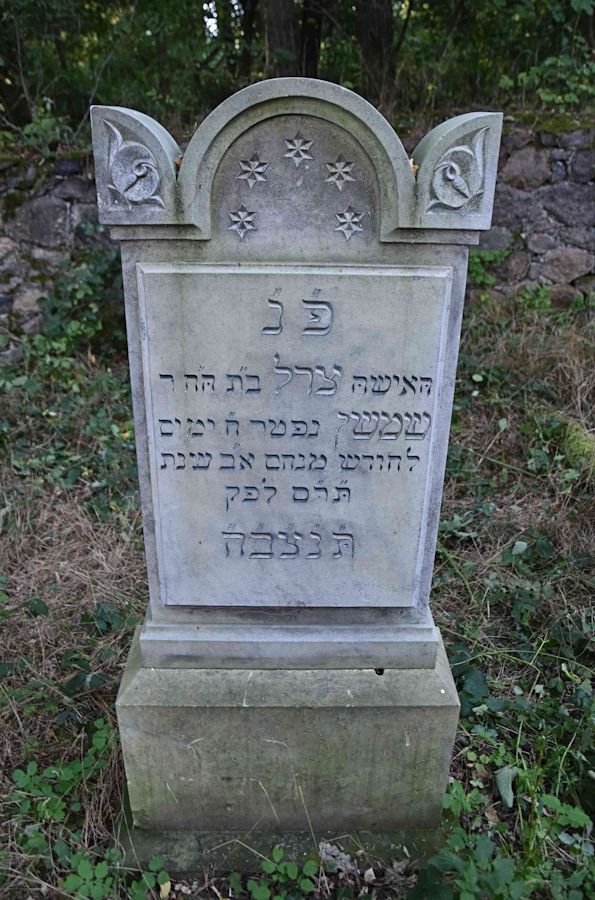 Grabstein Nummer 115 auf dem Friedhof Trzemeszno Lubuskie (Schermeisel)