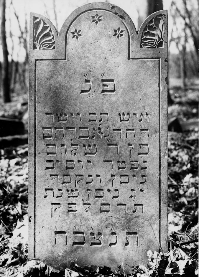 Grabstein Nummer 50 auf dem Friedhof Świętojańsko (St. Johannes)