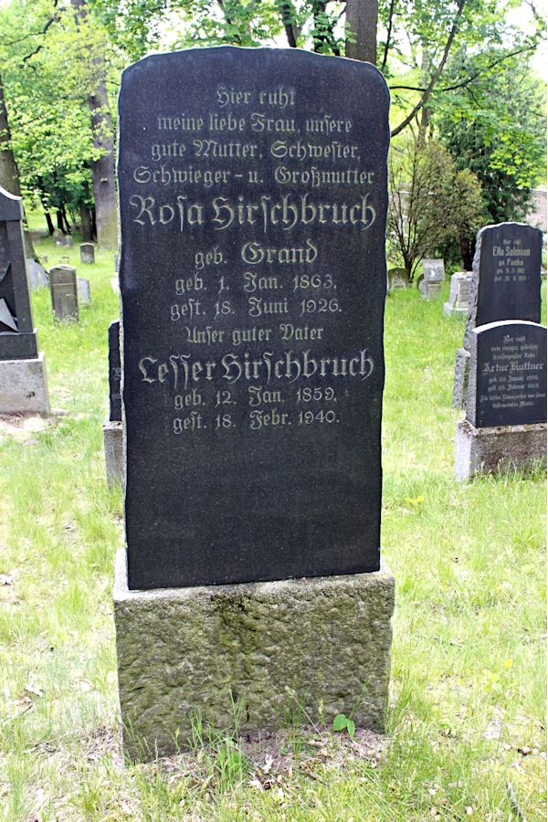 Grabstein Nummer 415 auf dem Friedhof Potsdam