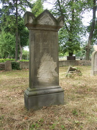 Grabstein Nummer 19 auf dem Friedhof Joachimsthal
