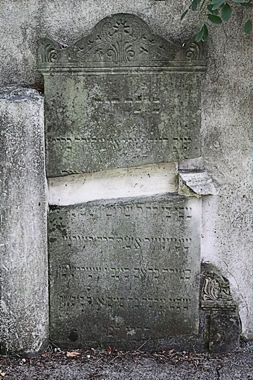 Grabstein Nummer 35 auf dem Friedhof Witnica (Vietz)