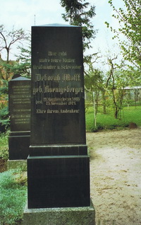 Grabstein Nummer 26 auf dem Friedhof Prenzlau