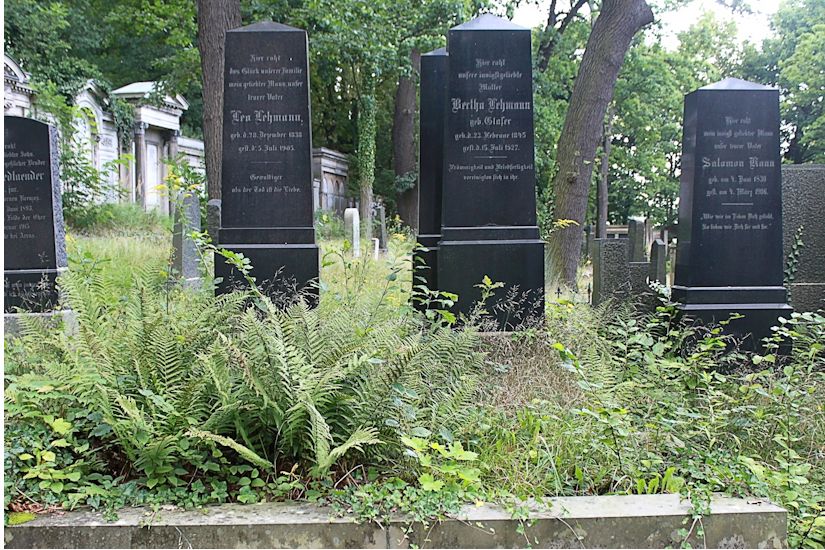 Grabstein Nummer 478 auf dem Friedhof Potsdam