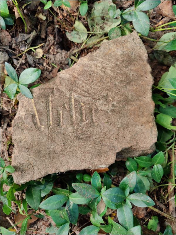 Grabstein Nummer 20 auf dem Friedhof Boleszkowice (Fürstenfelde)