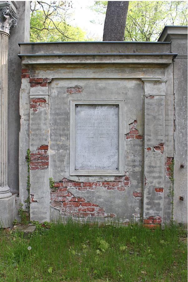 Grabstein Nummer 444 auf dem Friedhof Potsdam