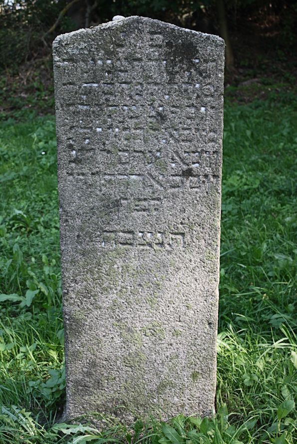 Grabstein Nummer 6 auf dem Friedhof Cedynia (Zehden)