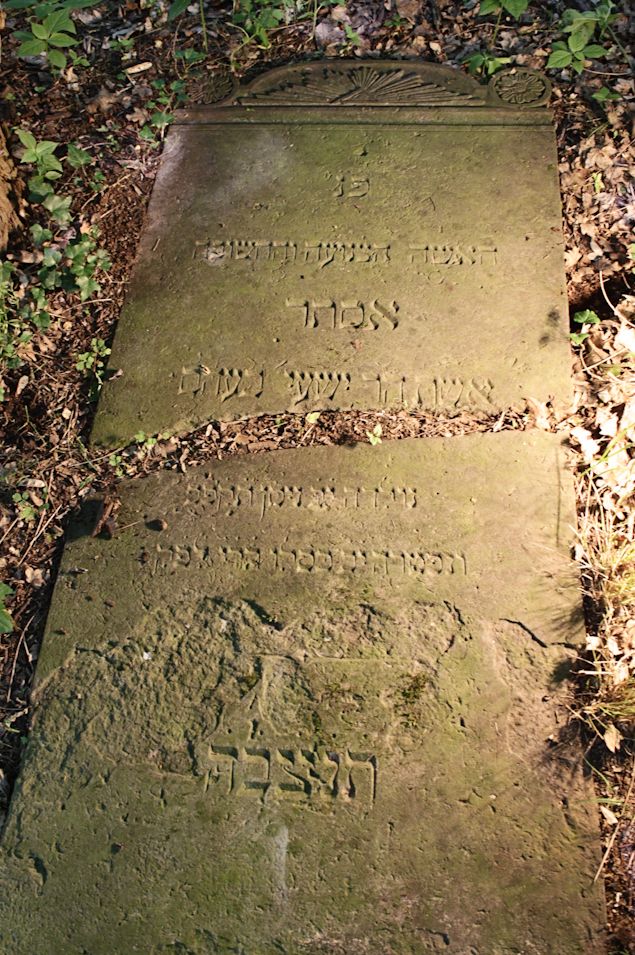 Grabstein Nummer 5 auf dem Friedhof Torzym (Sternberg)