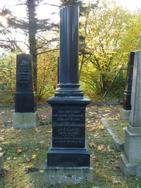 Grabstein Nummer 103 auf dem Friedhof Prenzlau