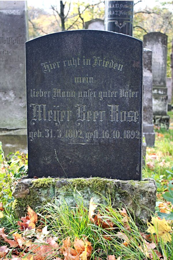 Grabstein Nummer 313 auf dem Friedhof Potsdam
