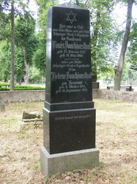 Grabstein Nummer 18 auf dem Friedhof Joachimsthal