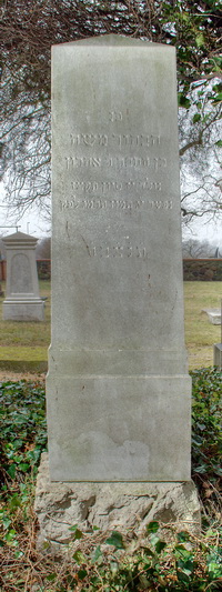 Grabstein Nummer 97 auf dem Friedhof Schwedt
