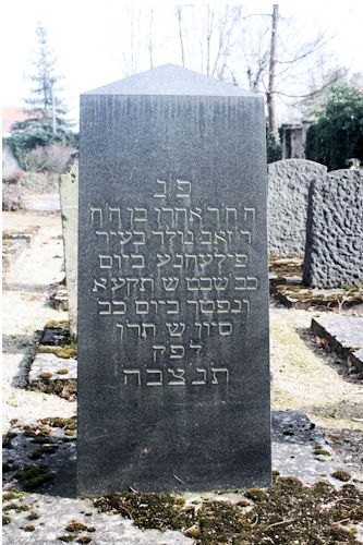 Grabstein Nummer 31 auf dem Friedhof Fürstenwalde