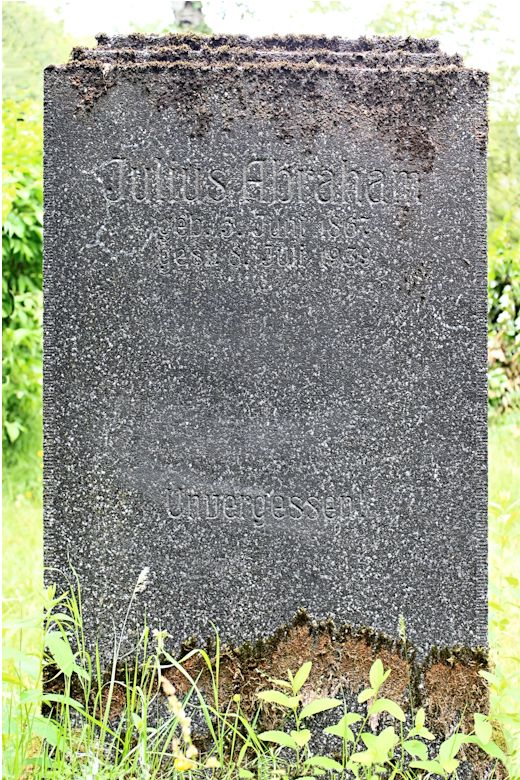Grabstein Nummer 519 auf dem Friedhof Potsdam