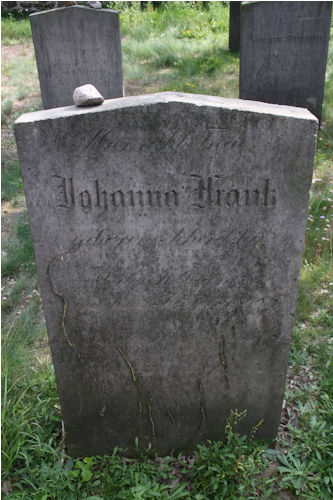 Grabstein Nummer 3 auf dem Friedhof Meinsdorf
