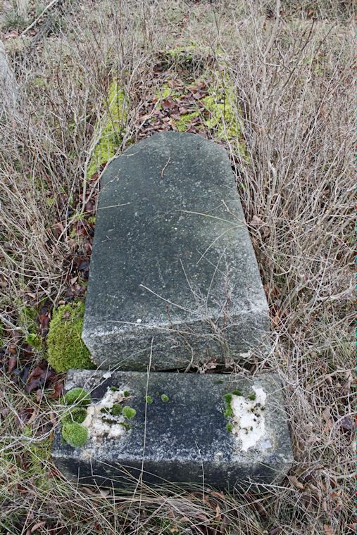 Grabstein Nummer 31 auf dem Friedhof Zasieki (Forst)