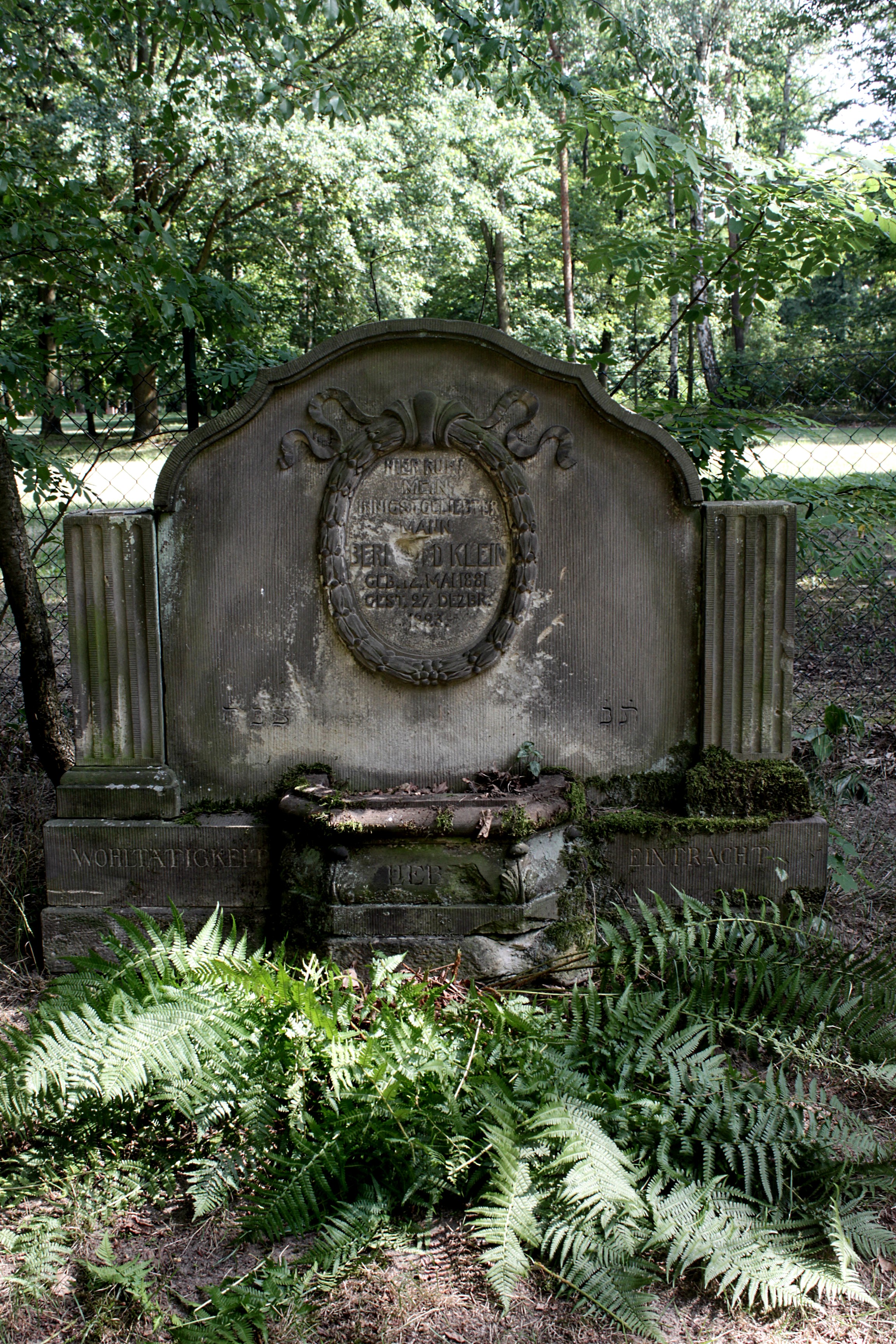 Grabstein Nummer 79 auf dem Friedhof Cottbus 1