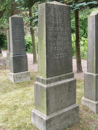 Grabstein Nummer 34 auf dem Friedhof Prenzlau