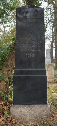 Grabstein Nummer 53 auf dem Friedhof Schwedt