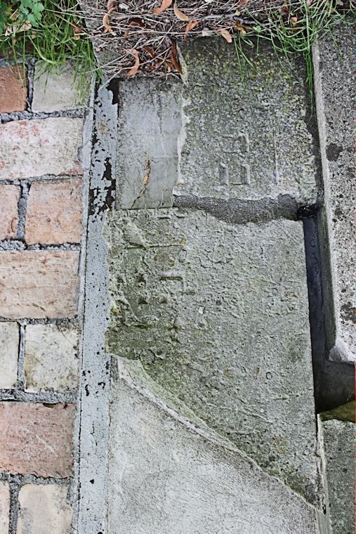 Grabstein Nummer 26 auf dem Friedhof Witnica (Vietz)