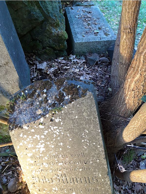 Grabstein Nummer 52 auf dem Friedhof Beeskow