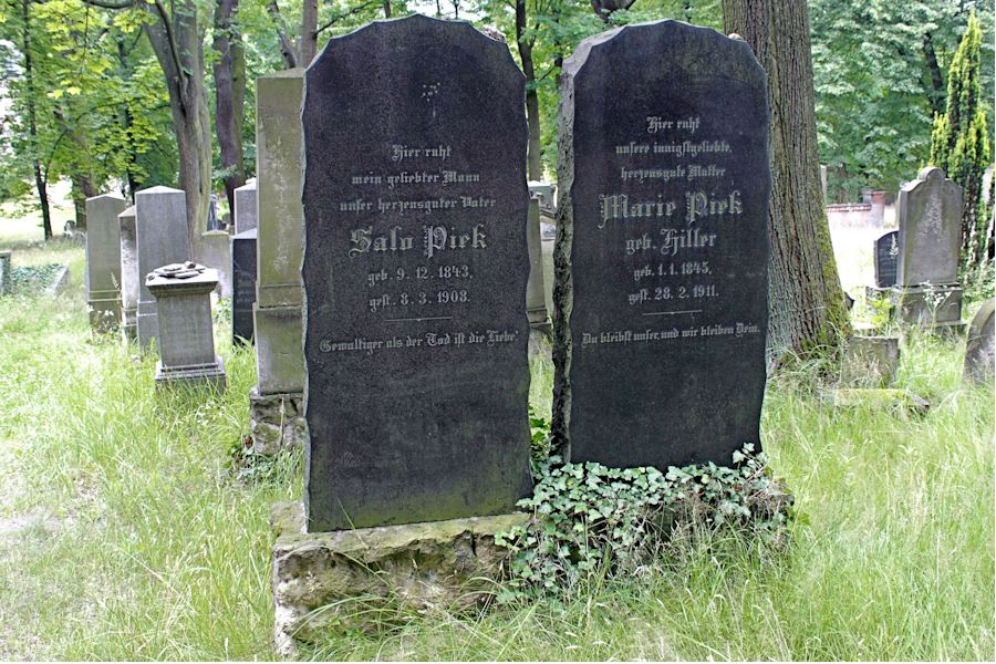 Grabstein Nummer 350 auf dem Friedhof Potsdam