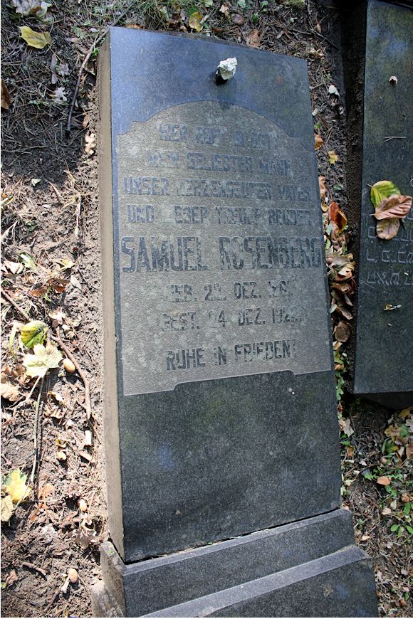 Grabstein Nummer 3 auf dem Friedhof Storkow