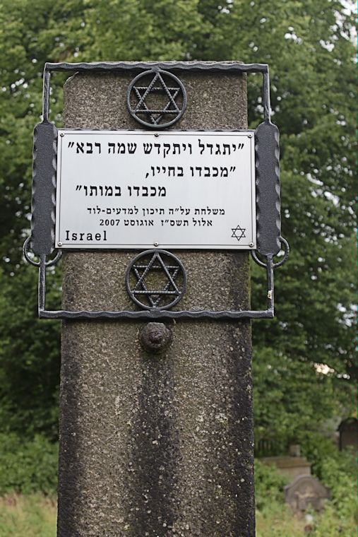 Grabstein Nummer 50 auf dem Friedhof Zasieki (Forst)