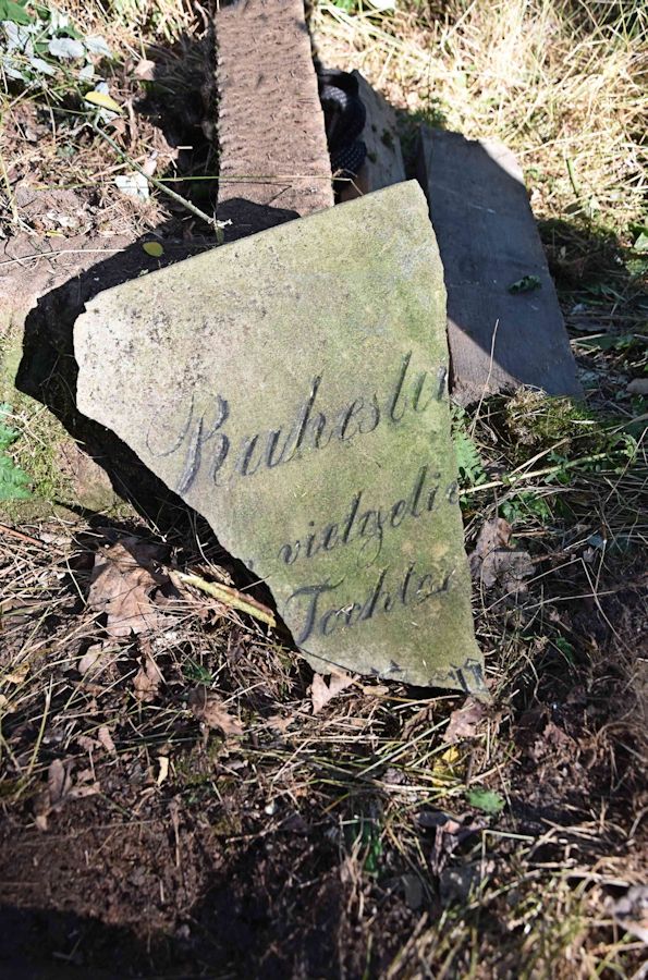 Grabstein Nummer 87 auf dem Friedhof Trzemeszno Lubuskie (Schermeisel)