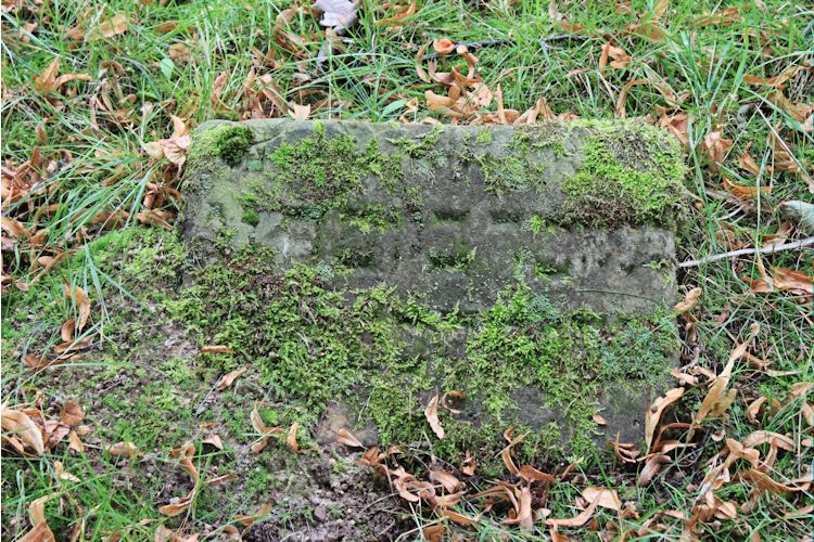 Grabstein Nummer 11 auf dem Friedhof Potsdam