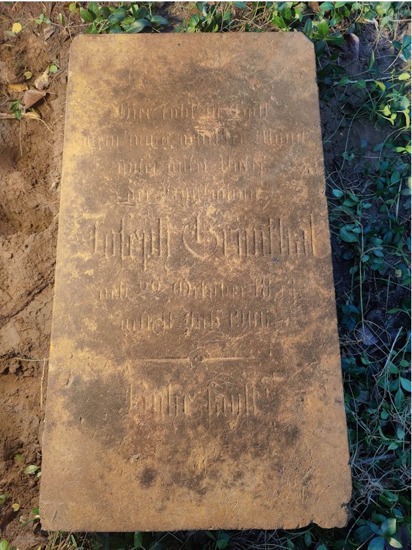Grabstein Nummer 31 auf dem Friedhof Boleszkowice (Fürstenfelde)