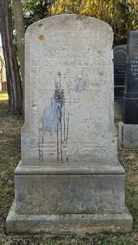 Grabstein Nummer 119 auf dem Friedhof Schwedt