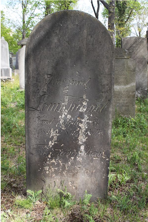 Grabstein Nummer 197 auf dem Friedhof Potsdam