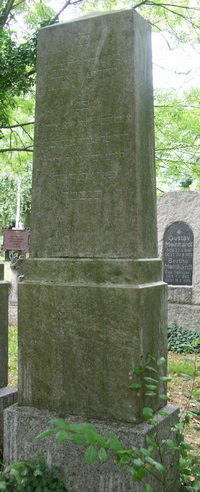 Grabstein Nummer 59 auf dem Friedhof Schwedt