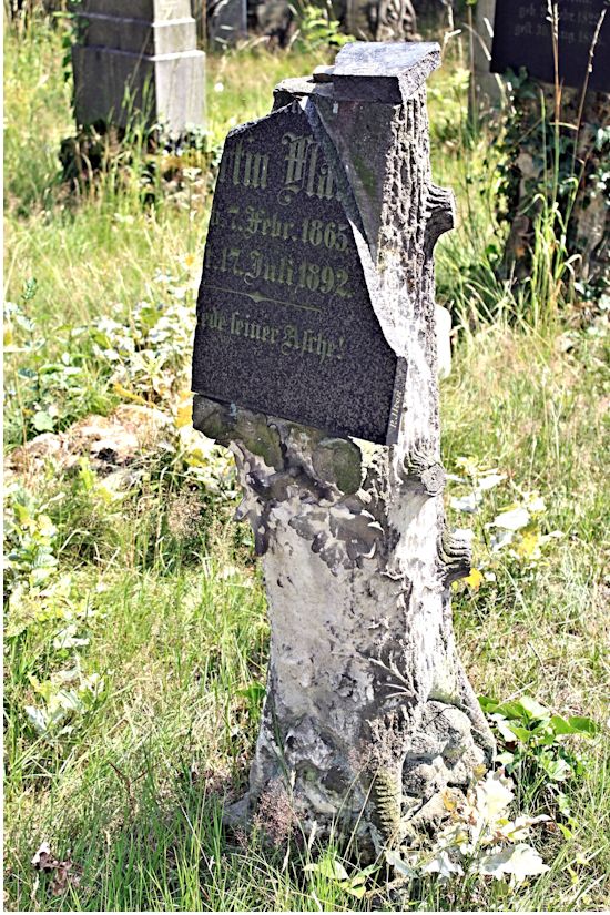 Grabstein Nummer 310 auf dem Friedhof Potsdam