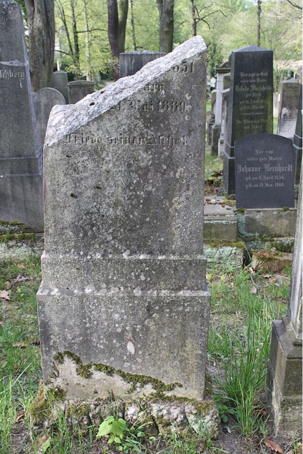 Grabstein Nummer 293 auf dem Friedhof Potsdam