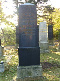 Grabstein Nummer 97 auf dem Friedhof Prenzlau