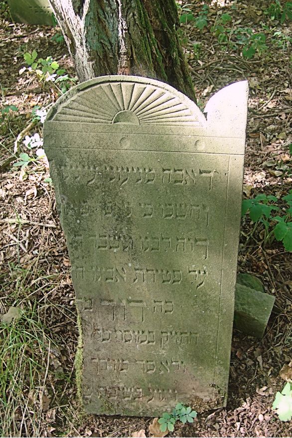 Grabstein Nummer 135 auf dem Friedhof Trzciel (Tirschtiegel)