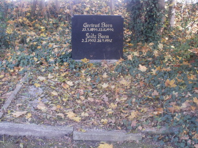 Grabstein Nummer 115 auf dem Friedhof Prenzlau