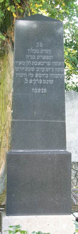 Grabstein Nummer 163 auf dem Friedhof Wriezen