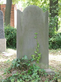 Grabstein Nummer 25 auf dem Friedhof Joachimsthal
