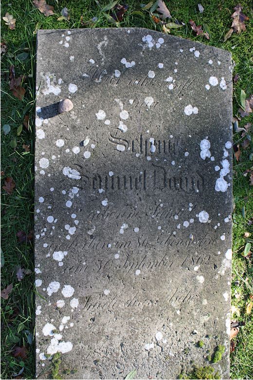 Grabstein Nummer 79 auf dem Friedhof Storkow
