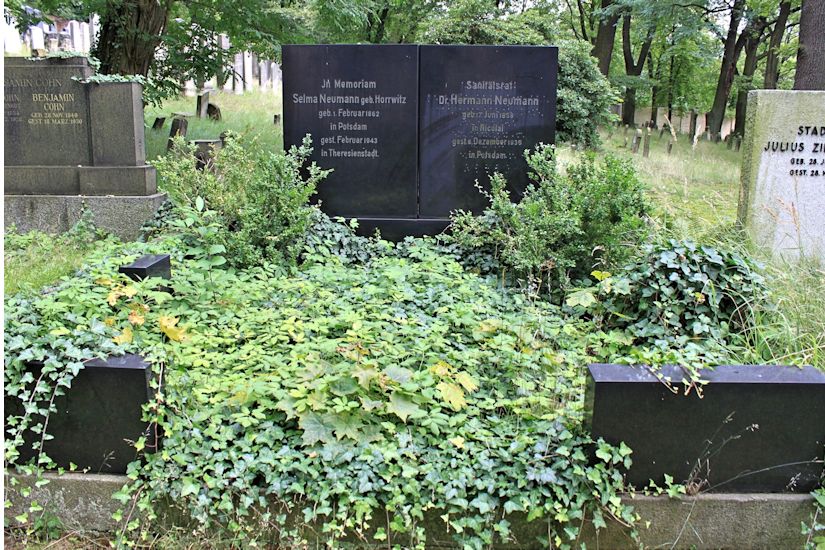 Grabstein Nummer 467 auf dem Friedhof Potsdam