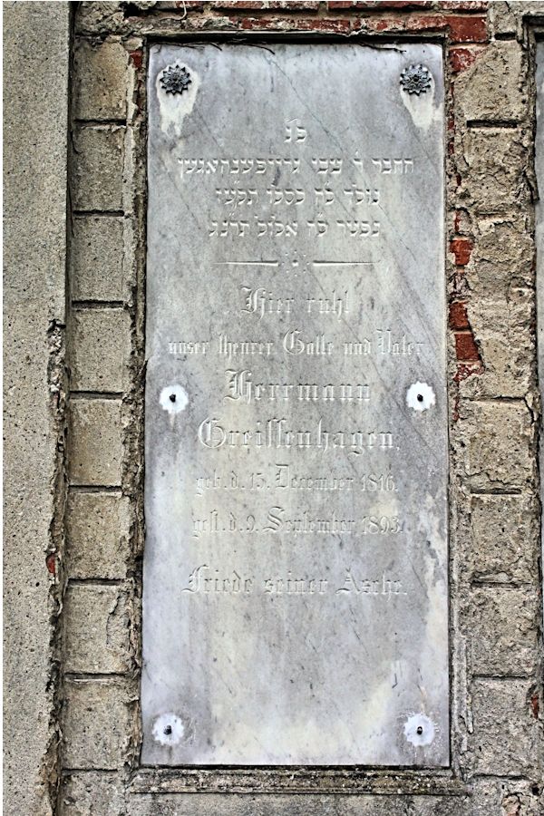 Grabstein Nummer 4481 auf dem Friedhof Potsdam