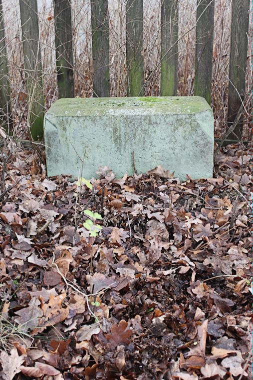 Grabstein Nummer 6 auf dem Friedhof Zasieki (Forst)