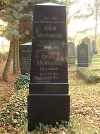 Grabstein Nummer 10 auf dem Friedhof Prenzlau