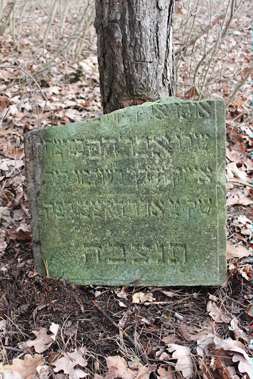 Grabstein Nummer 9 auf dem Friedhof Brójce (Brätz)